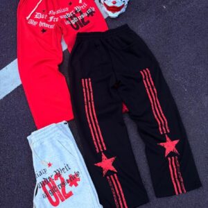 Gothic Star Graphic Joggers